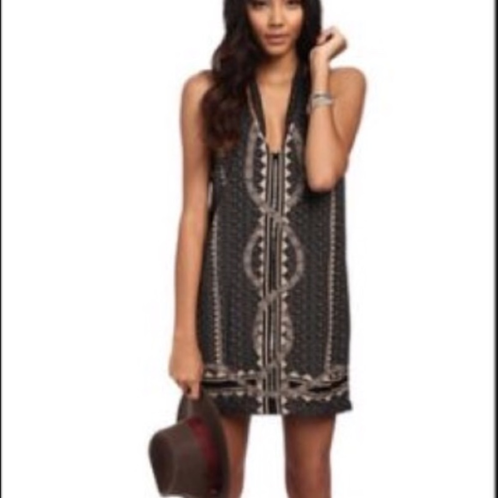 Free People beaded mini